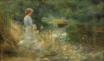 charles william wyllie the backwater