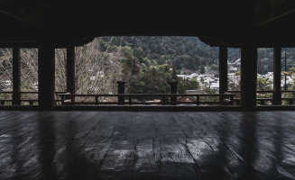 itsukushima temple view