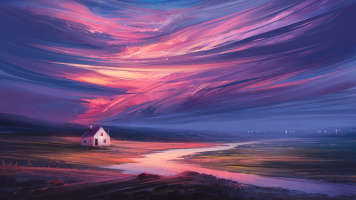 alena aenami cloud shapes