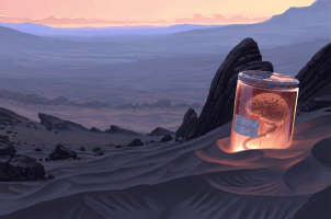 brain in jar