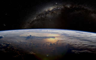 earth n milkyway