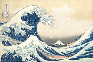 great wave hokusai