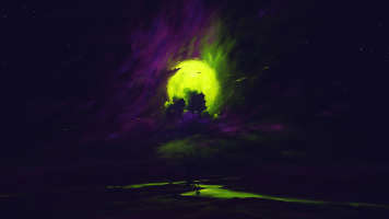 green sun