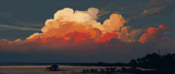 orange cloud