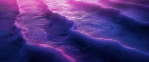 purple waves