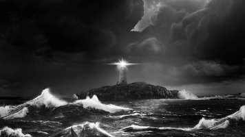 the lighthouse