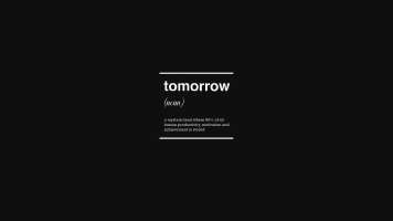 tomorrow