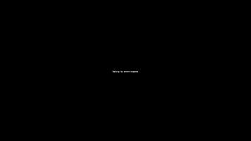 waiting for server