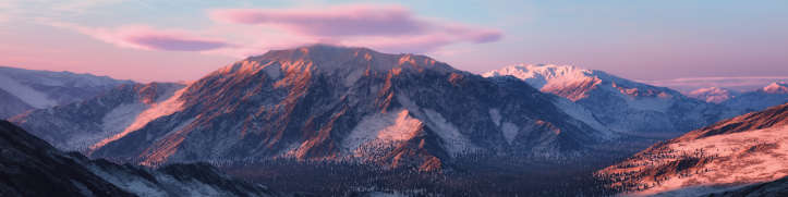white mountains